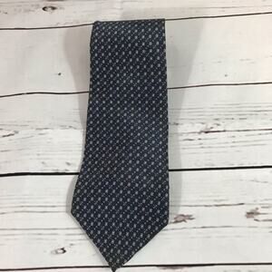 Geoffrey Beene Blue Silk Tie